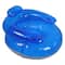 43" Inflatable Transparent Blue Swimming Pool Bubble Chair